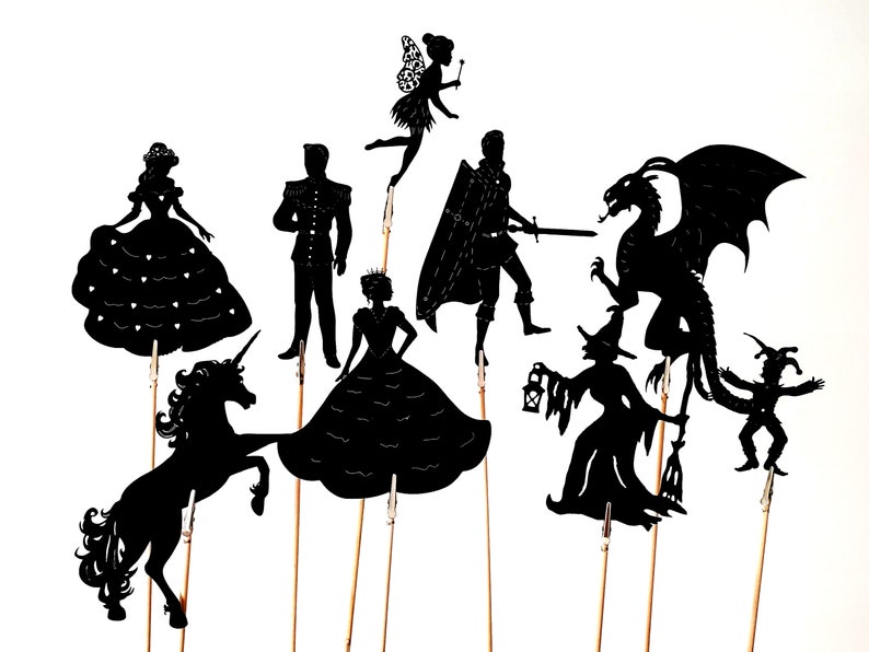 Fairytale Shadow Puppets