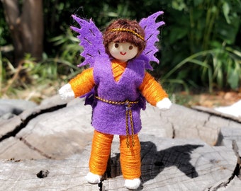 Fairy Prince - boy fairy doll - Fairy Toy, Waldorf Fairy - bendy doll -  Boy doll