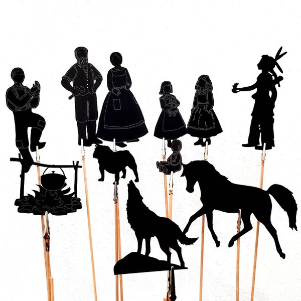 Shadow Puppets Little House on the Prairie, Shadow Puppet Theater