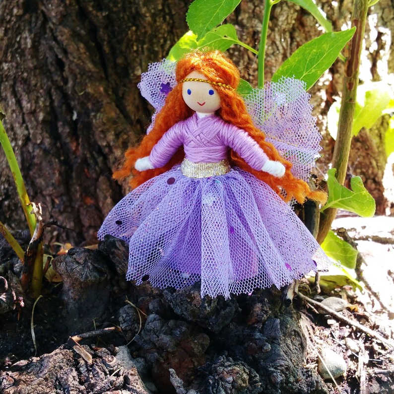 Fairy Doll Fairy Toys Flower Fairy Miniature Fairy Dolls Etsy