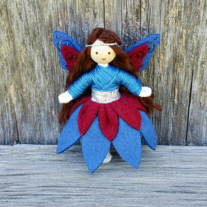 Fairy Doll Fairies Flower Fairy Fairy Dolls Miniature Etsy
