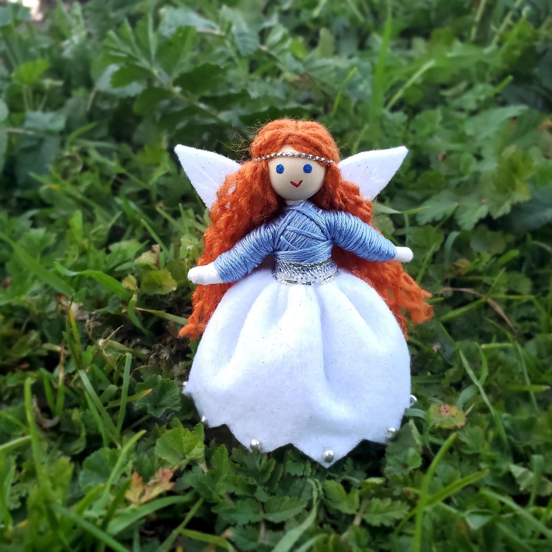 Small Winter Fairy Doll Toy - Etsy