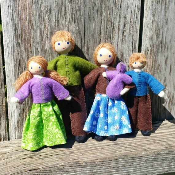 waldorf dollhouse dolls