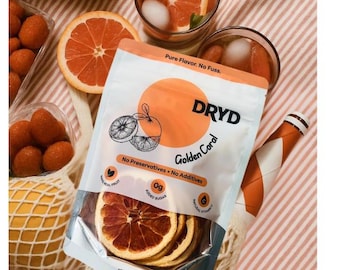 Dehydrated Grapefruit Slices | All-Natural Beverage Garnish