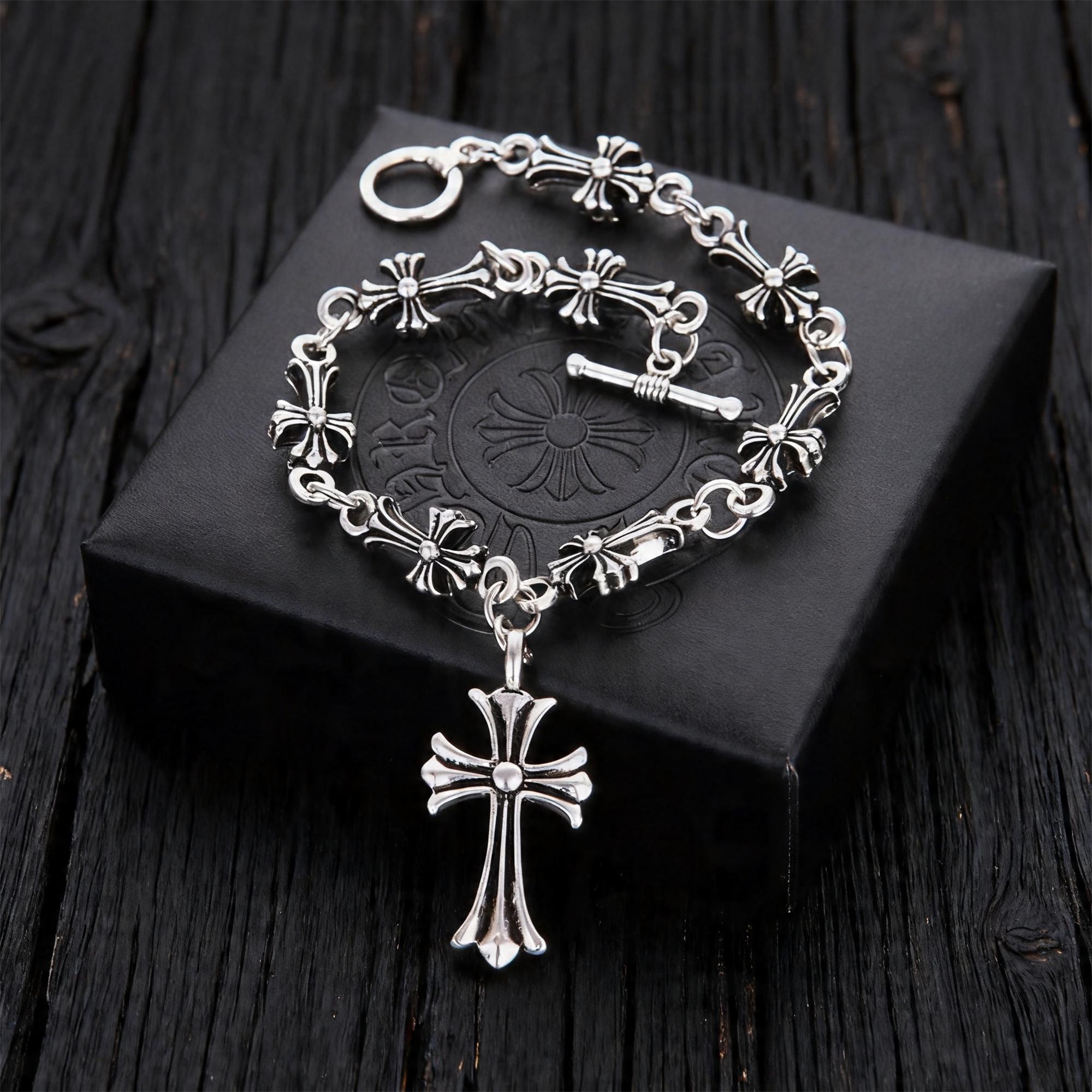 Replica Chrome Hearts Bracelet - Etsy Canada