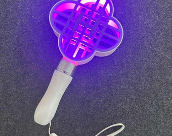 Huntrix LED Lightstick - Kpop Demon Hunters 3D Printed Multicolored Concert Wand - Fanmade Cosplay Prop & Decor - Custom K-Pop Fan Gift
