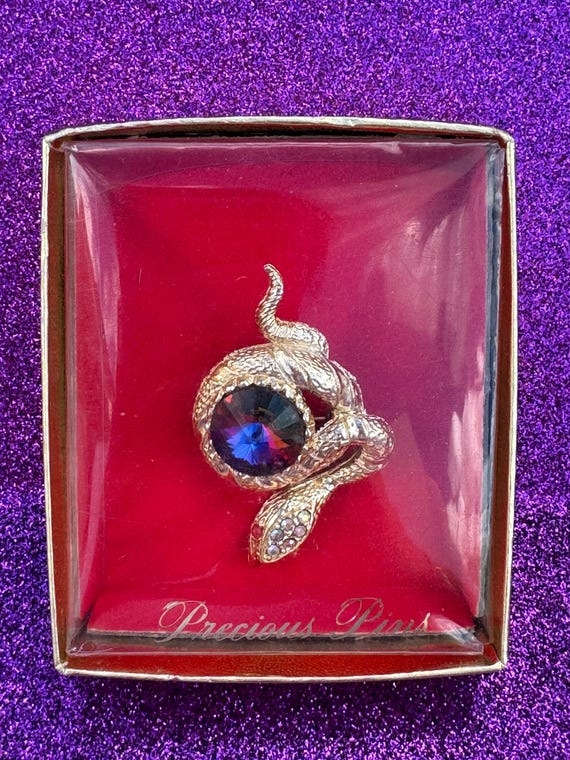 New in package Snake Azure Rivoli Stone Gold - To… - image 2