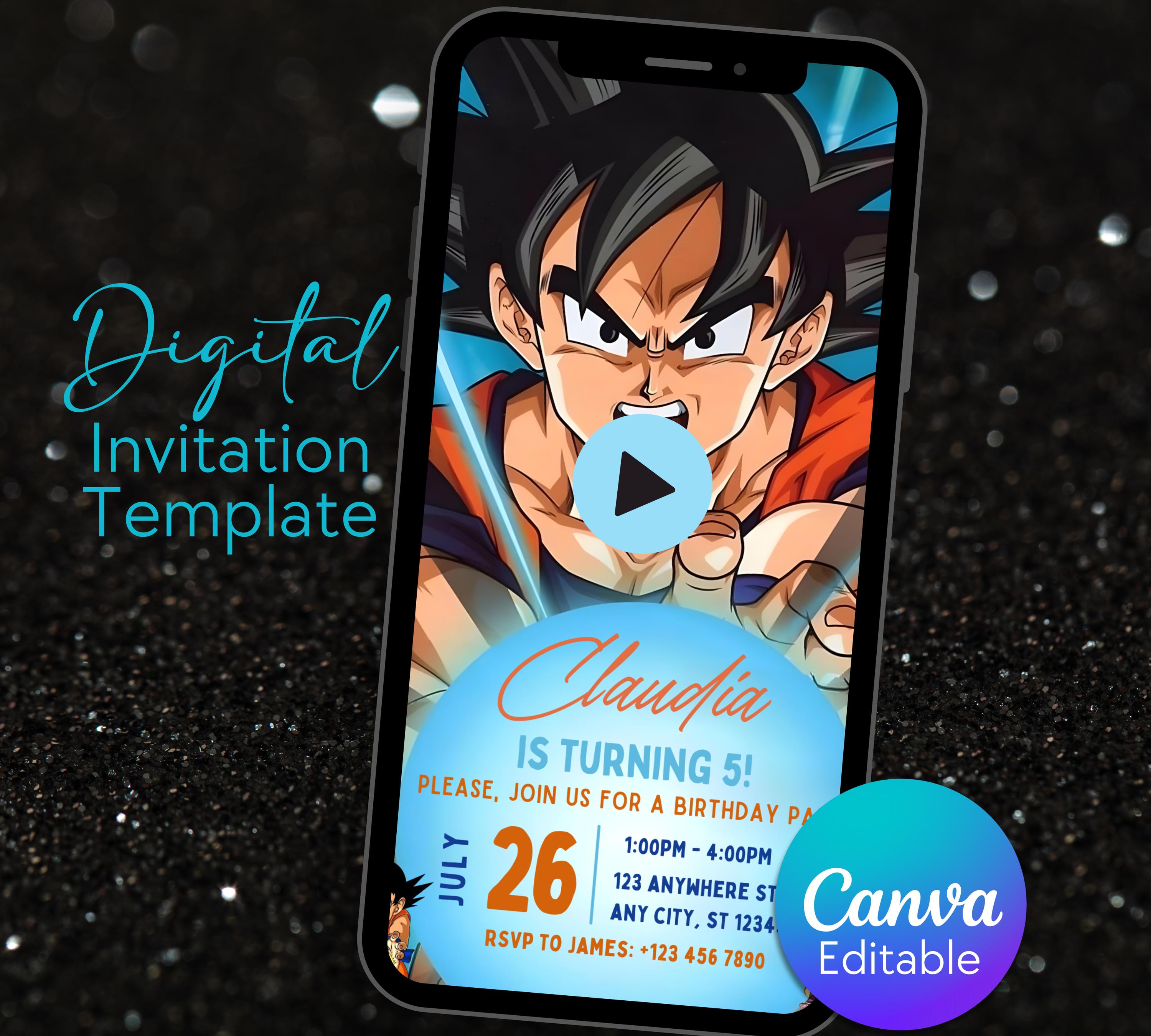 Goku birthday cards - Etsy 日本