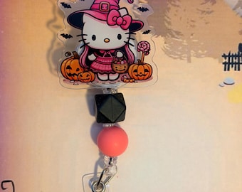 Halloween Badge Reels - Retractable ID Holder - Choose Your Style