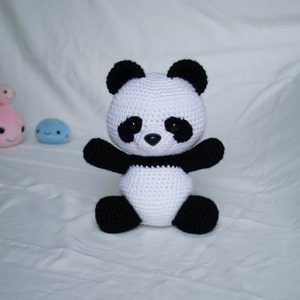 Panda Bear - PDF Crochet Pattern Amigurumi Animals