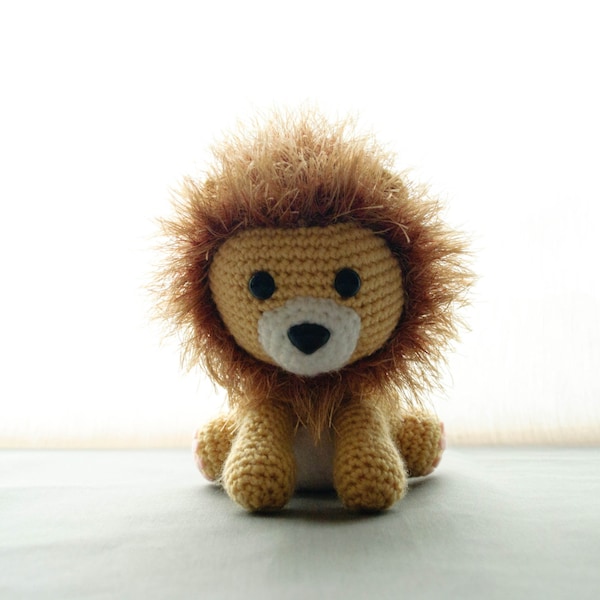 Lion - PDF Crochet Pattern Amigurumi Animals