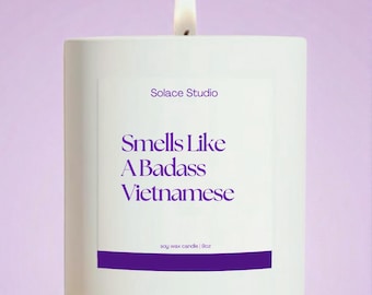 Vietnamese Gift Candle For Friend Funny Nationality Gift Sarcastic Gag Gift From Vietnam