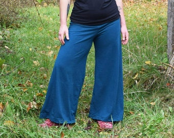 Equinox Pants (wide leg pants - palazzo pants - hemp trousers - boho pants)