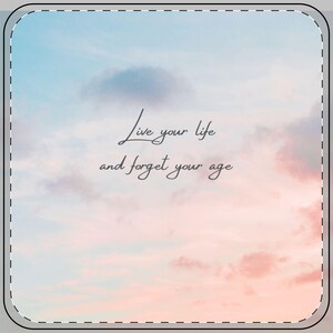 Inspirational Coaster Set | Home Decor, Gift for Friends, Motivational Drinkware, Chill Vibes, Perfect for Birthdays, Housewarming, [...]