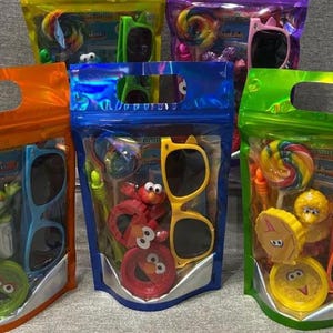 Bolsa de regalo de fiesta precargada de Barrio Sésamo