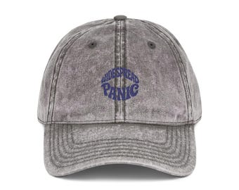 Widespread Panic Hat | WSP Vintage Washed Cap | Jam Band Embroidered Cap