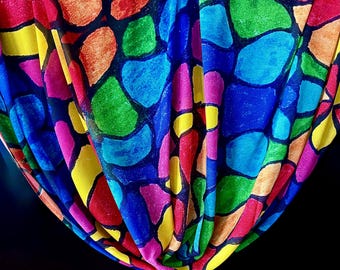 Luxurious Chiffon Scarf - The Mosaic