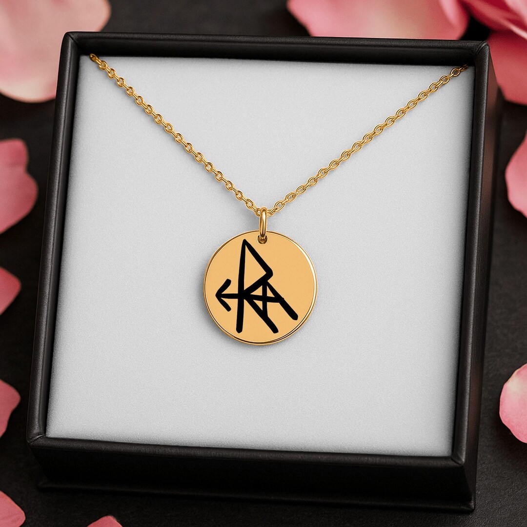 Viking Justice Amulet, Engraved Leader's Rune for Honor & Integrity ...