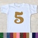 see more listings in the Birthday Number Shirts section