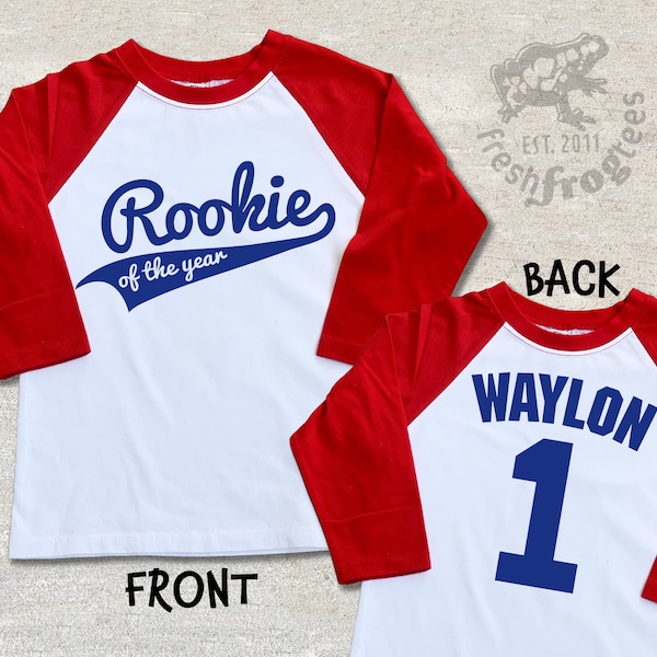 First birthday Rookie of the Year shirt