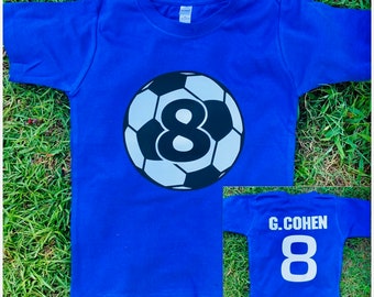 Soccer Birthday Shirt - Soccer ball birthday tshirt