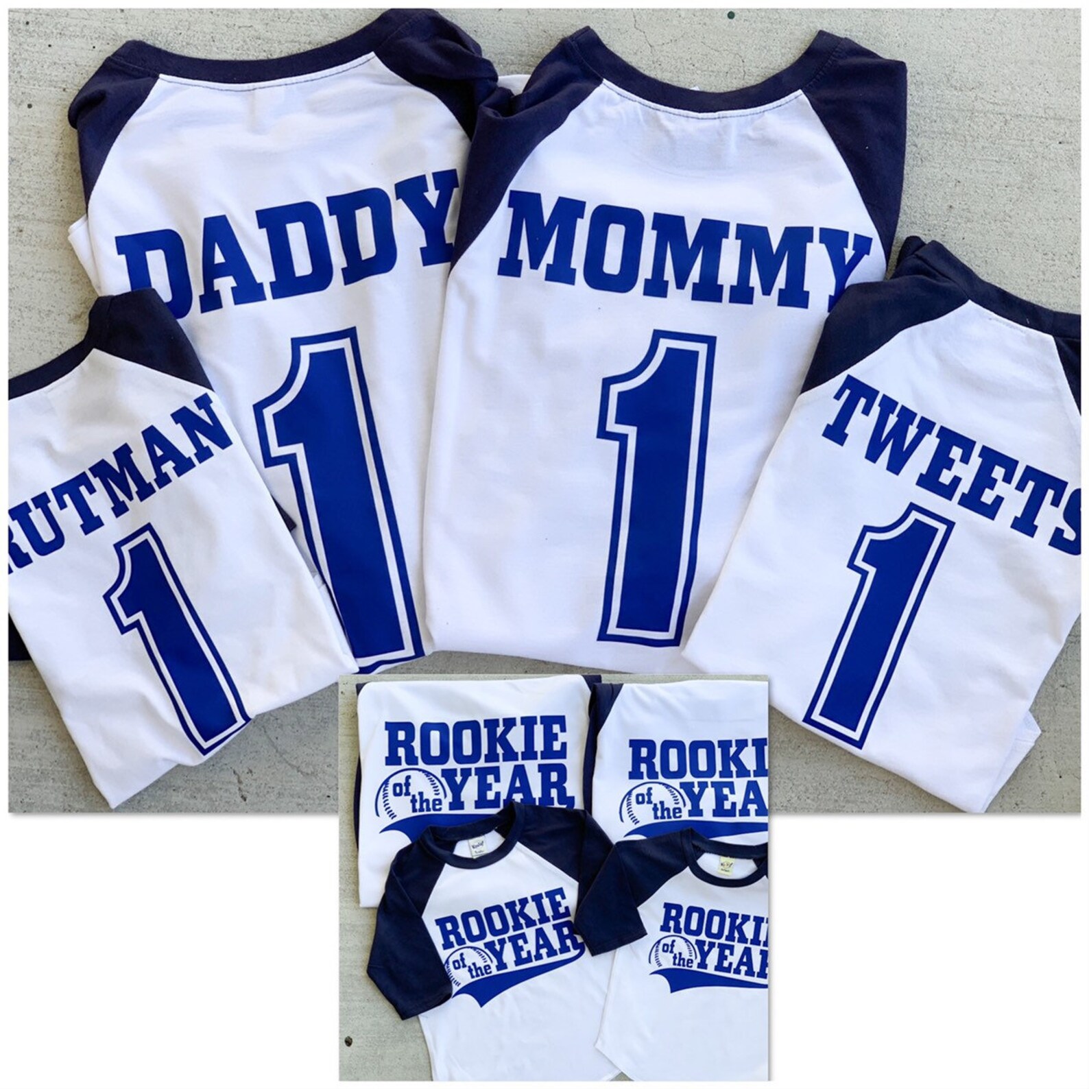 Rookie of the Year First Birthday Shirt Rookie of the Year - Etsy