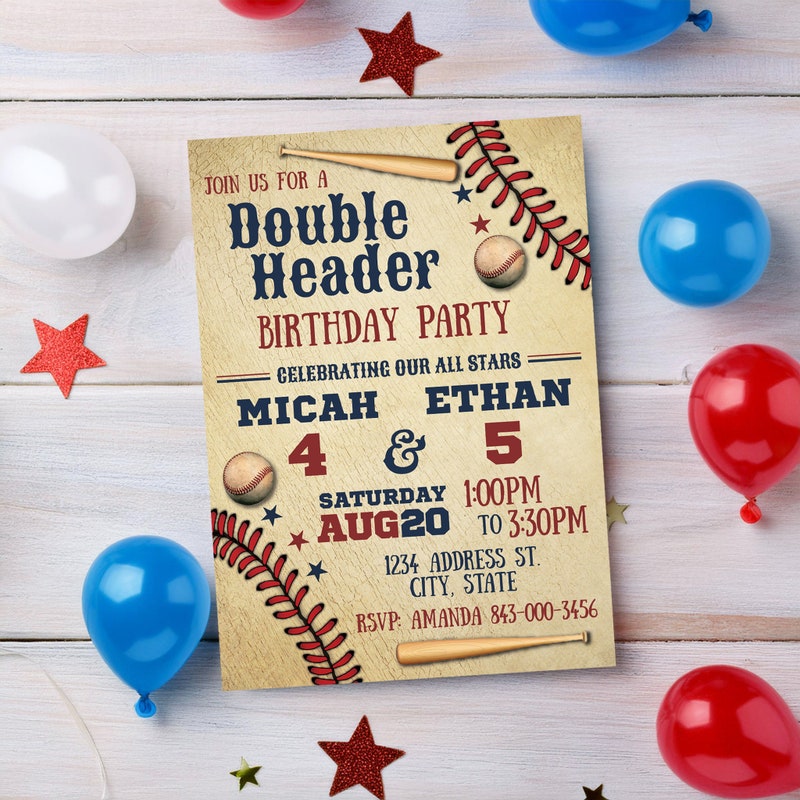 Sandlot Party Invite - Etsy
