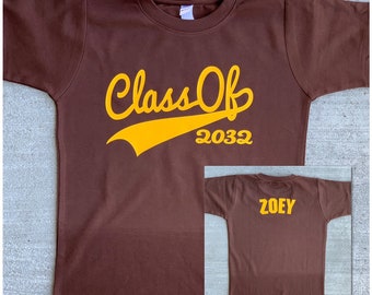 First Day of School Shirt - Graduation Shirt - Back to School - pick your colors!