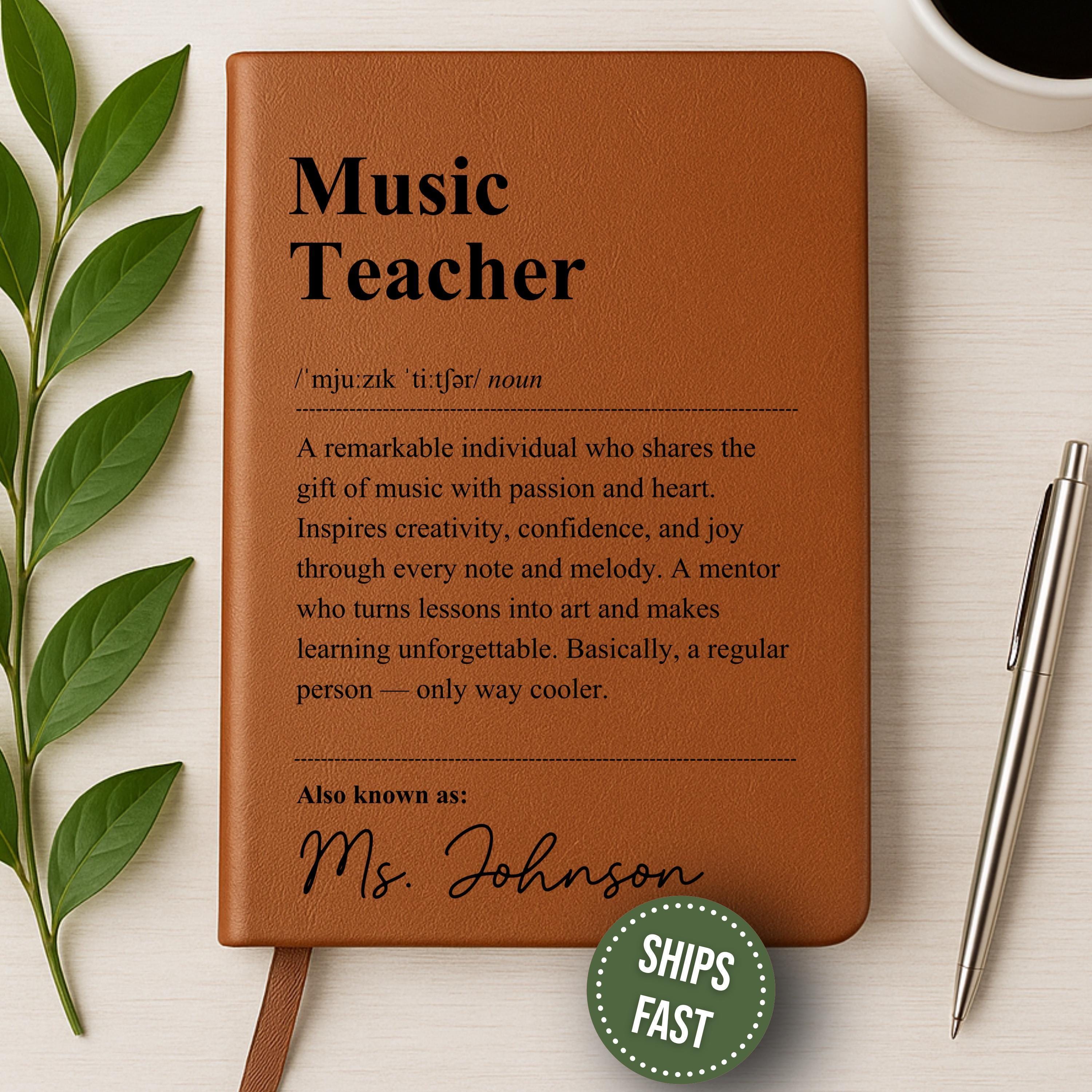 Teacher Notebook - Etsy