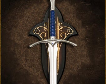 Réplica da Espada Elessar do Rei – Item de Colecionador Decorativo Inspirado em O Senhor dos Anéis / Adereço para Cosplay