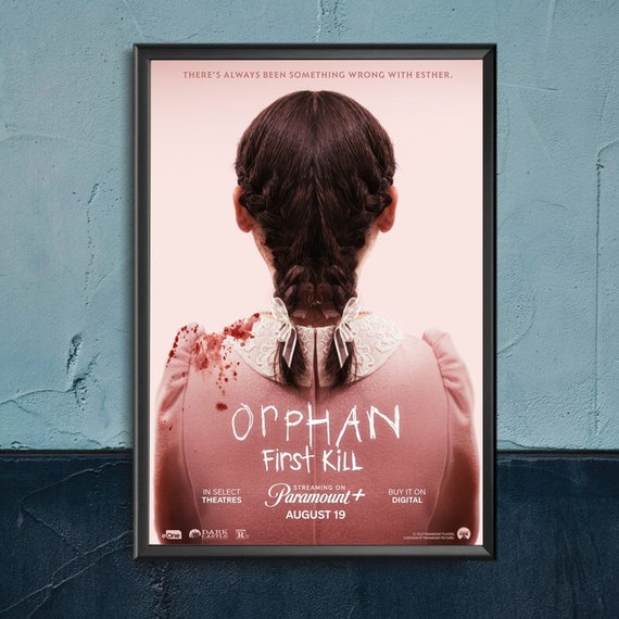 Orphan First Kill Movie 2022 Poster Orphan Movie Poster - Etsy UK
