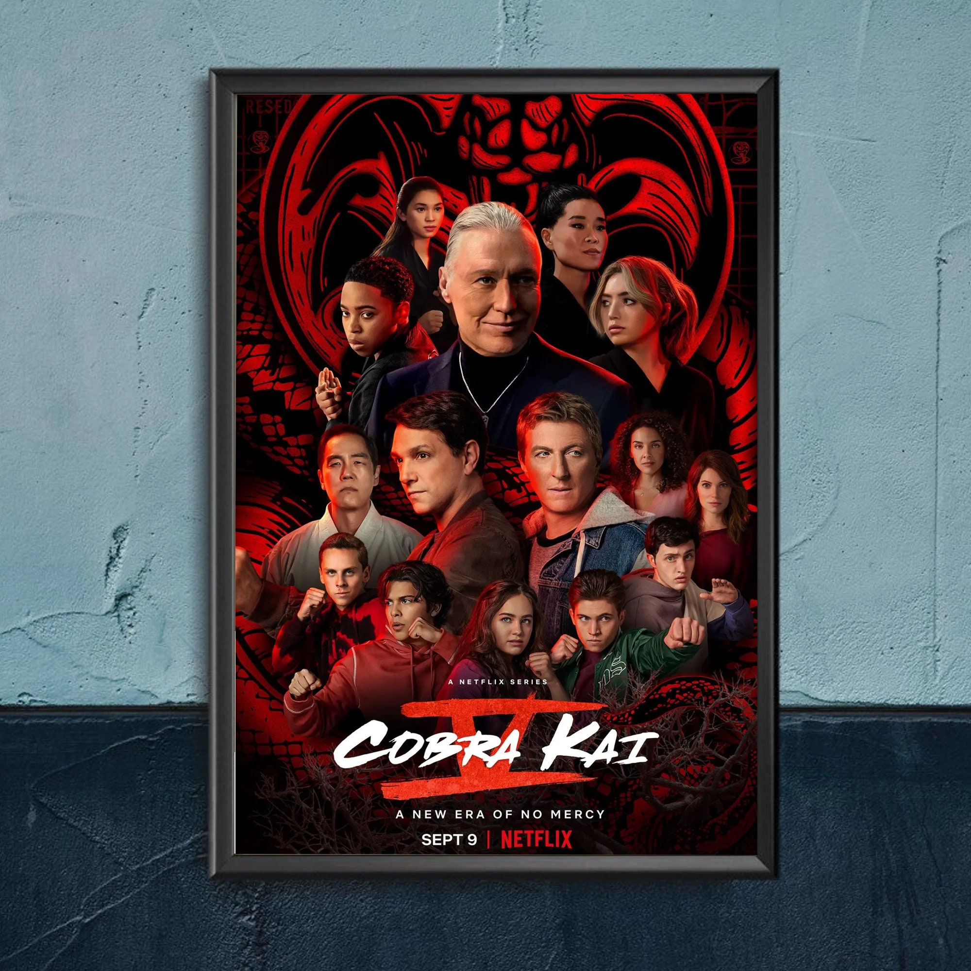 Discover Cobra Kai Season 5 Poster, Cobra Kai Television Series Poster