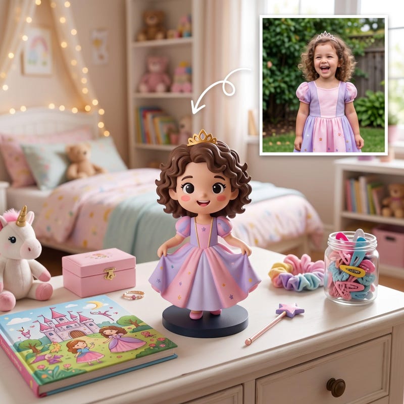 Custom Princess Statue - Etsy