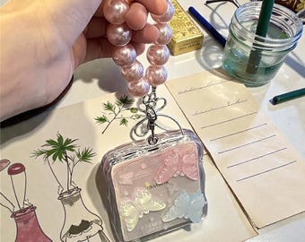 Galaxy Z Flip 6用 3Dバタフライウェーブフレームケース、ピンクプラスチックバンパー