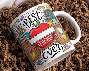 Gracias por ser importante, taza para profesores, plantilla para taza envolvente de 11 oz y 15 oz, sublimación, alta calidad, descarga digital instantánea.