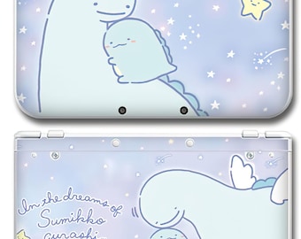 DIY 3ds nds Sticker full model series, new 3ds 2ds nds ndsi Skin, cartoon anime handmade protective film and case, Clear shells