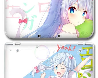 DIY 3ds nds Sticker full model series, new 3ds 2ds nds ndsi Skin, cartoon anime handmade protective film and case, Clear shells