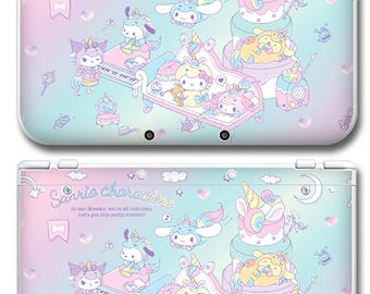 DIY 3ds nds Sticker full model series, new 3ds 2ds nds ndsi Skin, cartoon anime handmade protective film and case, Clear shells