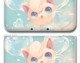 DIY 3ds nds Sticker full model series, new 3ds 2ds nds ndsi Skin, cartoon anime handmade protective film and case, Clear shells