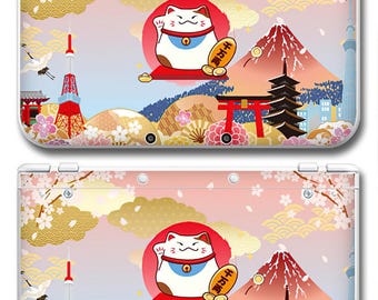 DIY 3ds nds Sticker full model series, new 3ds 2ds nds ndsi Skin, cartoon anime handmade protective film and case, Clear shells