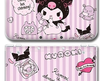 DIY 3ds nds Sticker full model series, new 3ds 2ds nds ndsi Skin, cartoon anime handmade protective film and case, Clear shells