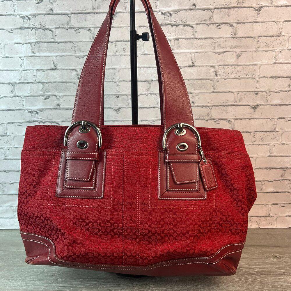 Coach Soho Bag Red - Etsy Canada