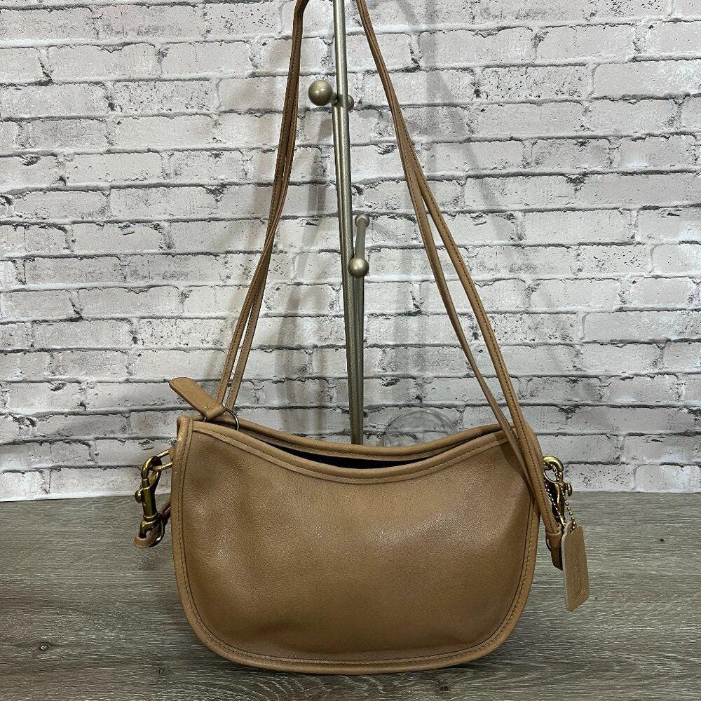 バッグ Old Coach Half Moon One Shoulder Rare OLD COACH Shoulder Bag One Shoulder Half Moon 80 s USA