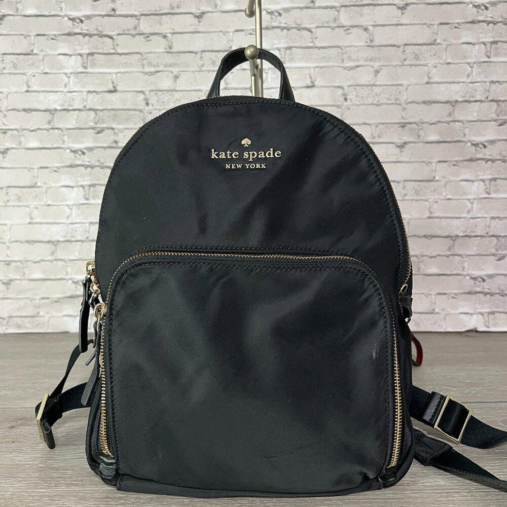 Kate Spade Nylon Backpack Watson Lane Hartley Medium Black  display picture 1