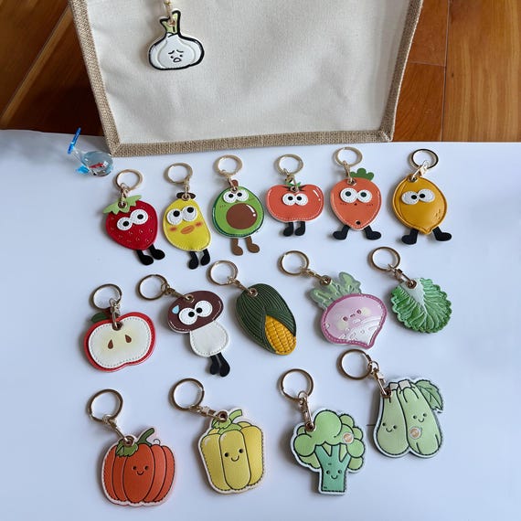 Cute Fruit Keychain