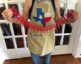 Crawfish Boil Banner, MINI sized garland, Creole themed banner, Mini Crawfish Banner 3 feet long, Mudbugs