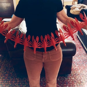 Crawfish Boil Party Decorations, Red Crawfish Boil Garland, Crawfish Banner,Creole themed banner, Sold per foot! Please read info.SHIPS FAST zdjęcie 10