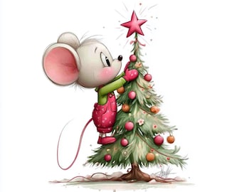43 JPG Sweet Christmas Animals PNG Bundle: Winter Woodland Clip Art