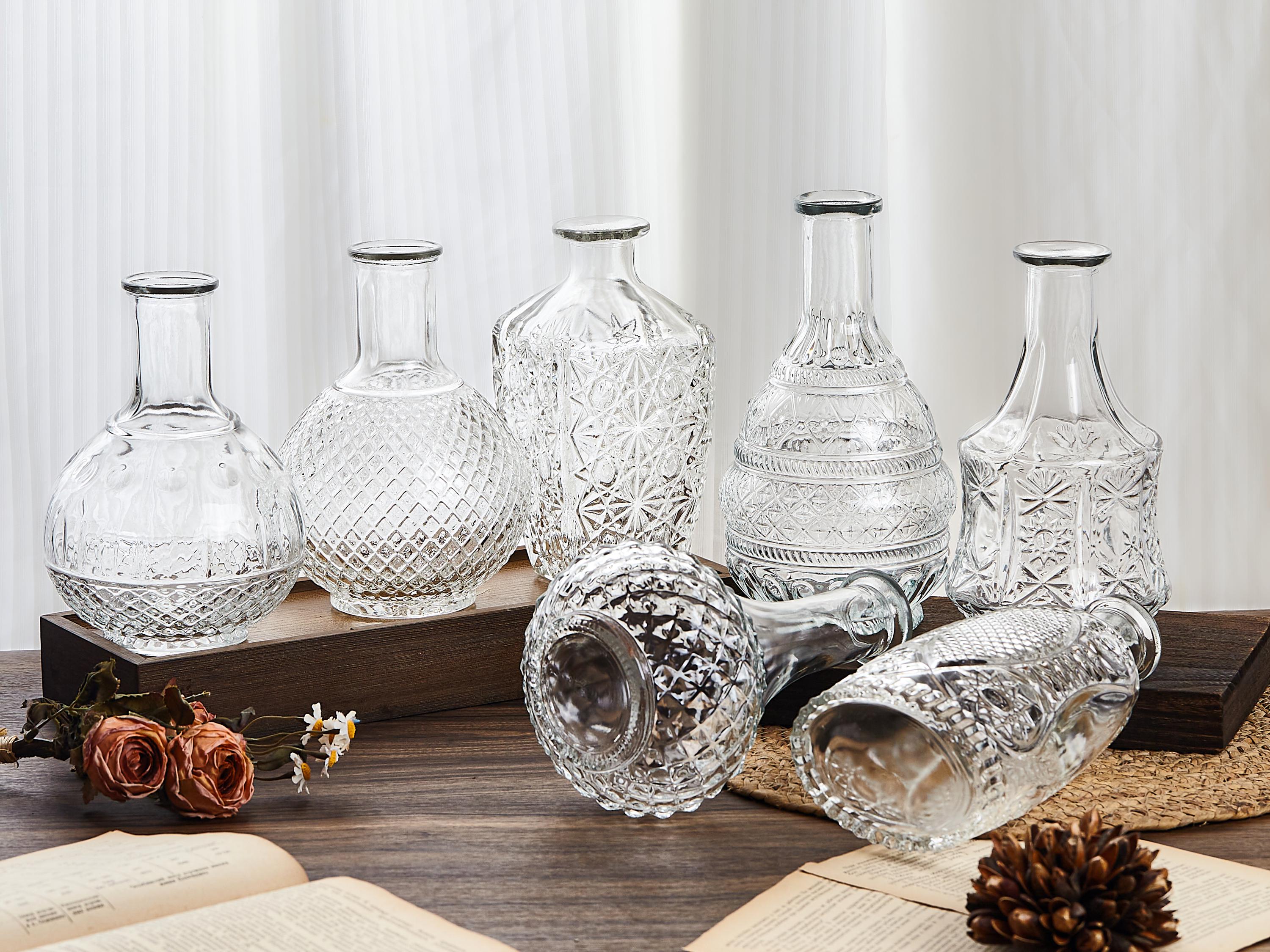 MINRS Centrepieces - Set di 2 vasi da matrimonio, in cartone, con