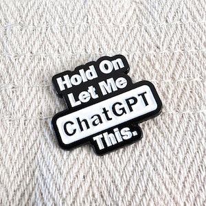 chat gpt ノベルティ Chat Gpt Pin - Etsy